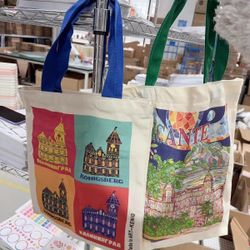 Two canvas bags for $15