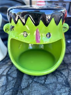 Frankenstein candy dish