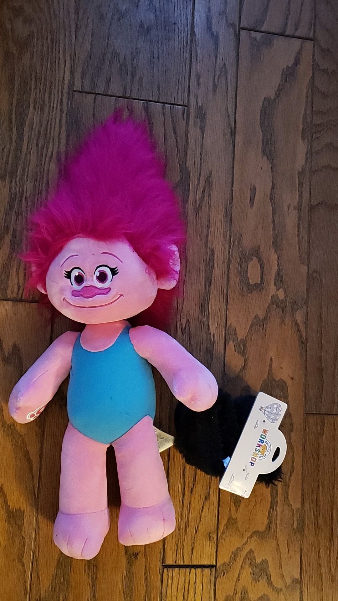 Trolls Poppy Build Bear w/boots