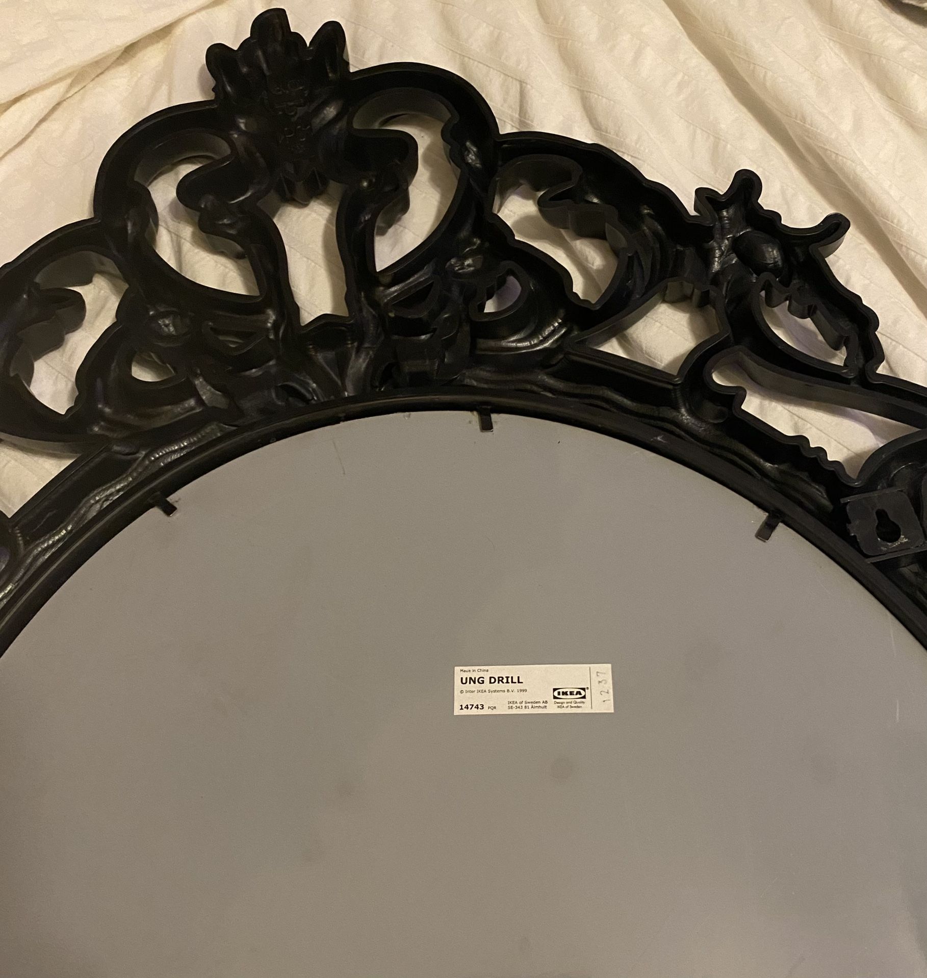 IKEA Black Ung Drill Mirror for Sale in Sacramento, CA - OfferUp
