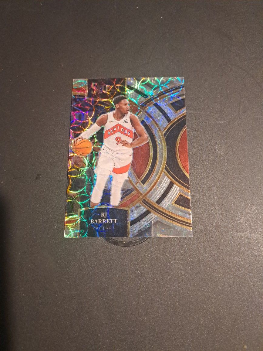 Graded 10 In Case Rj Barrett Prizm Card 200