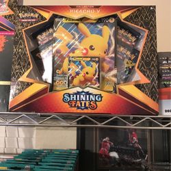 Pokemon Shining Fates Pikachu V Collection Box