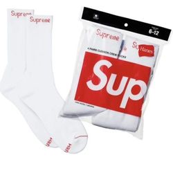 Supreme/Hanes Socks