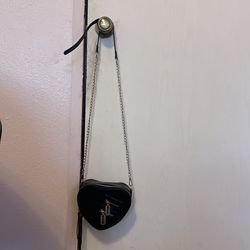 goth heart purse