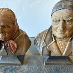 Vintage Swiss Wood Sculptures