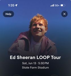 Ed Sheeran tickets: Saturday 6/13