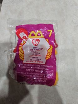 McDonald's TY Beanie Baby Strut the Rooster