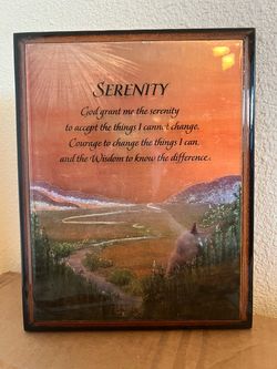 Serenity wall hanging