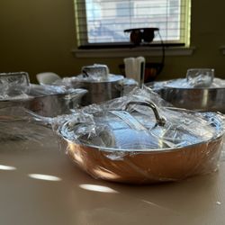 Italian Cookware - MEPRA Attiva, Toscana Copper - Pots and Pans BRAND NEW ‼️HEAVILY DISCOUNTED‼️