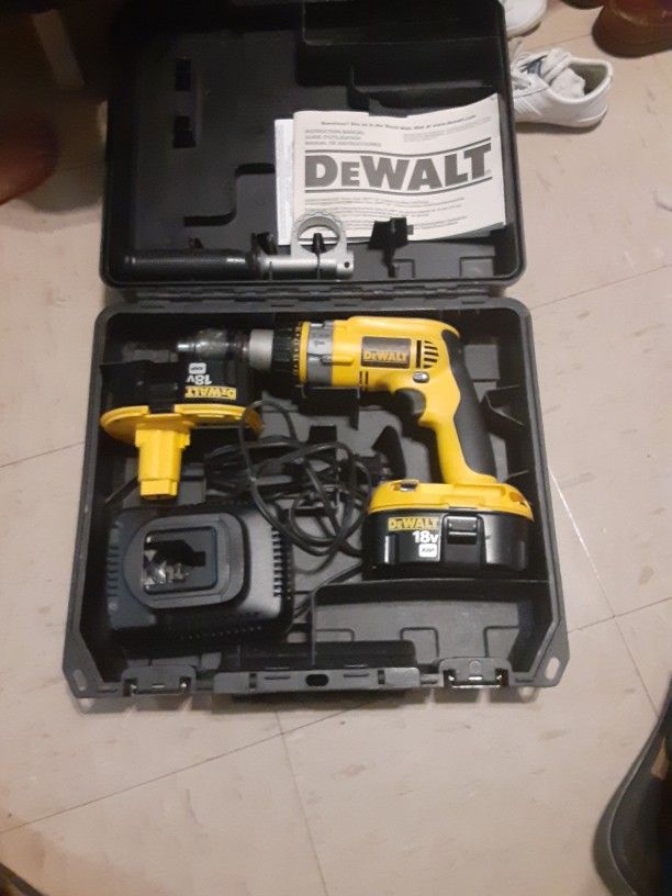 Drill Dewalt 18v Used