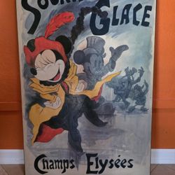 Canvas Mickey and MINNIE