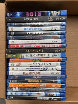 Blu Ray Movies $3 Each