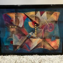 Stunning Large Abstract Contemporary Artwork 