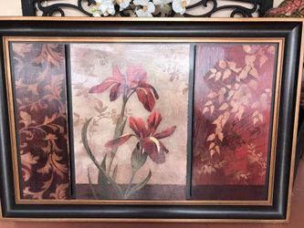 Painting with flowers