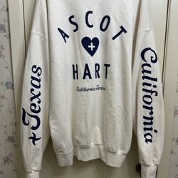 Ascot + Hart California + Texas Hoodie Size XL