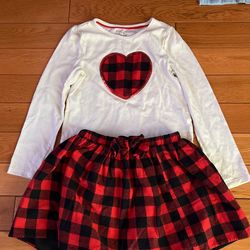 Shirt And Skirt Set 