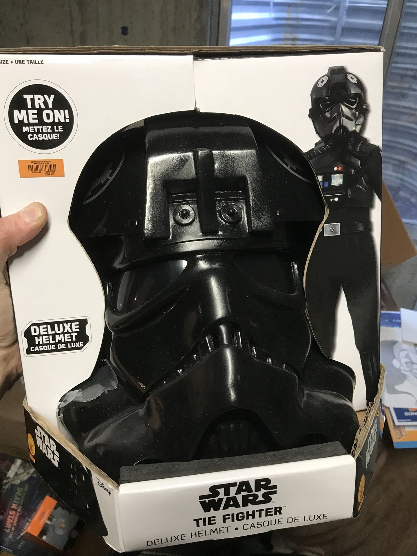 Rubies Adult Tie Fighter Helmet NEW perfect for Comicon! Star Wars