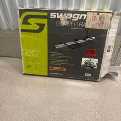 Swagman Bumper Rack 2, designed to carry up to two bicycles on the back of an RV or camper trailer $100