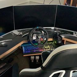 Gaming Pc Racing Set Up