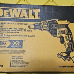 DEWALT XR BRUSHLESS DRYWALL SCREWGUN (BARE TOOL)