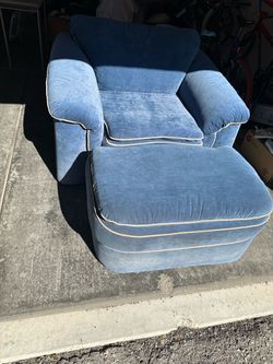 Chair and ottoman