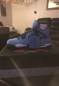 Retro 4s/ Travis Scott/Cactus Jack's/size11