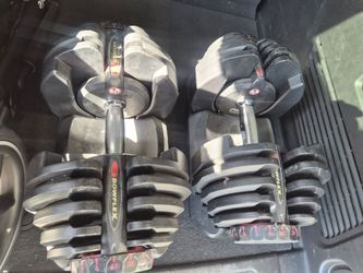 Pair of bowflex Dumbbells 90pounds each