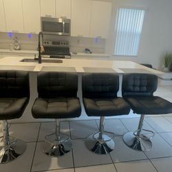 Black Counter chairs 