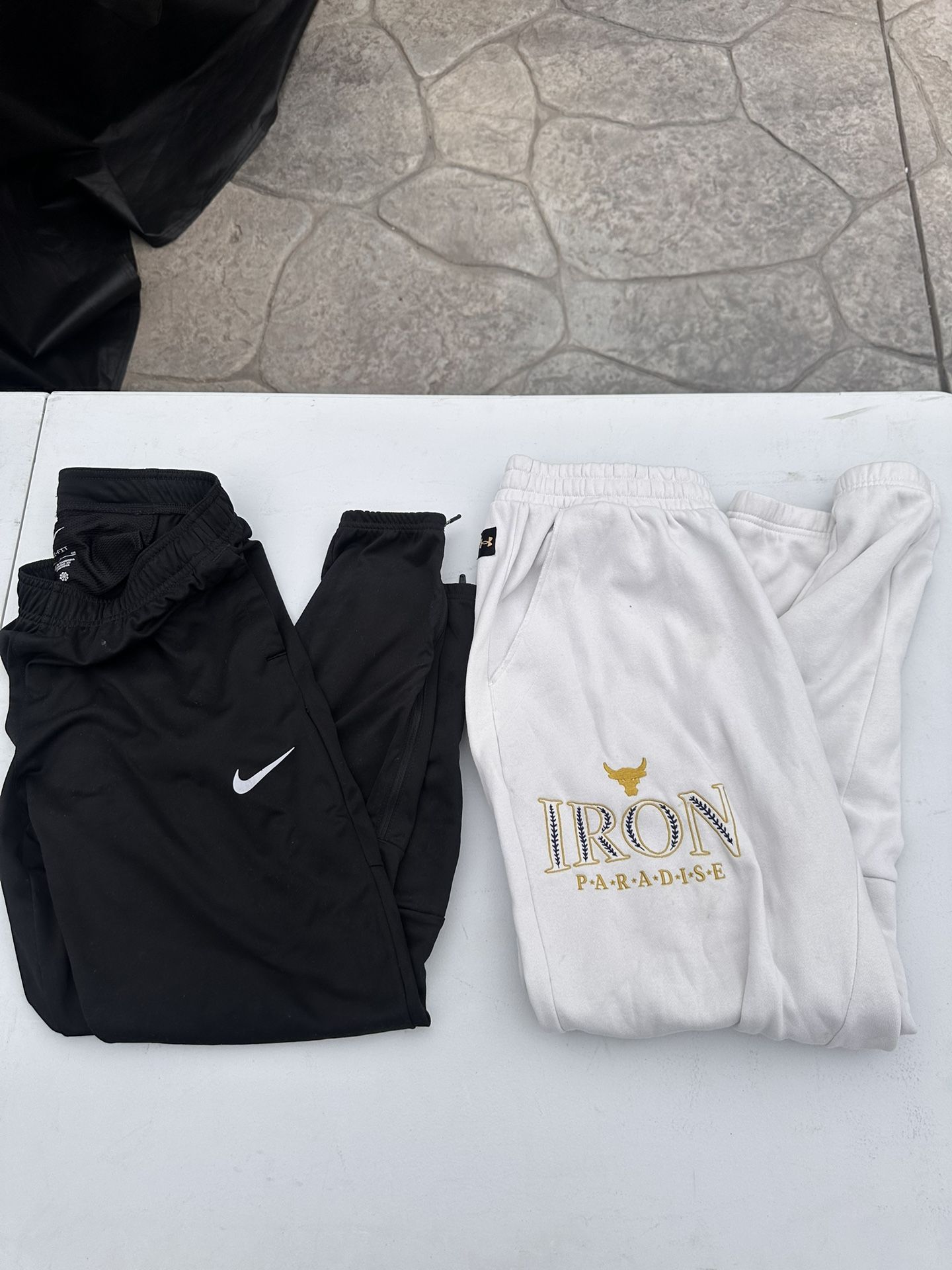 Nike And Under Armor Sweatpants