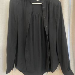 H&M Black Blouse