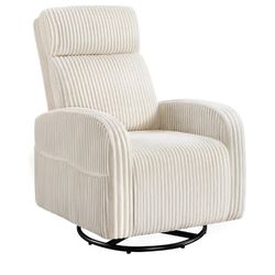 Yaheetech 360° Swivel Glider Chair for Nursery