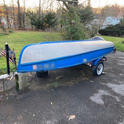 10’ Aluminum Row Boat 