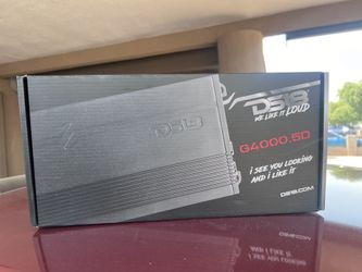 GEN-X 5-Channel Class D Amplifier 130 x 4 @ 4-Ohm + 900 x 1 @ 1-Ohm Watts Rms