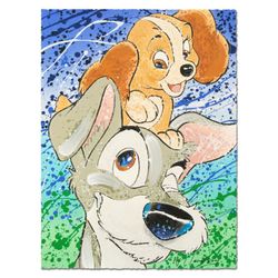 David Willardson, "Hair of the Dog" Hand Signed Limited Edition Disney Serigraph with Letter of Authenticity.