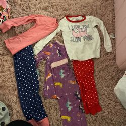 2t Pajamas 3 Pairs