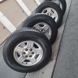 Wheels 17 6 Lugs Chevy Original