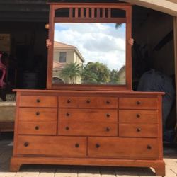 Dresser And Mirror $150 Firm. 