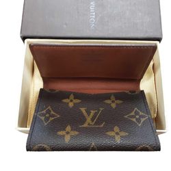 Louis Vuitton Card Holder Monogram Brown Wallet