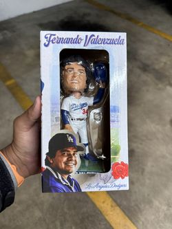 Fernando Valenzuela Bobblehead Dodgers Trade Demon Slayer Hat