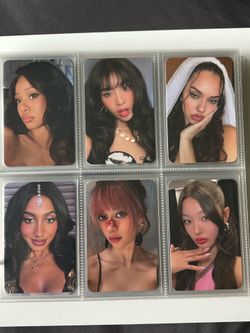 katseye binder photocards ot6