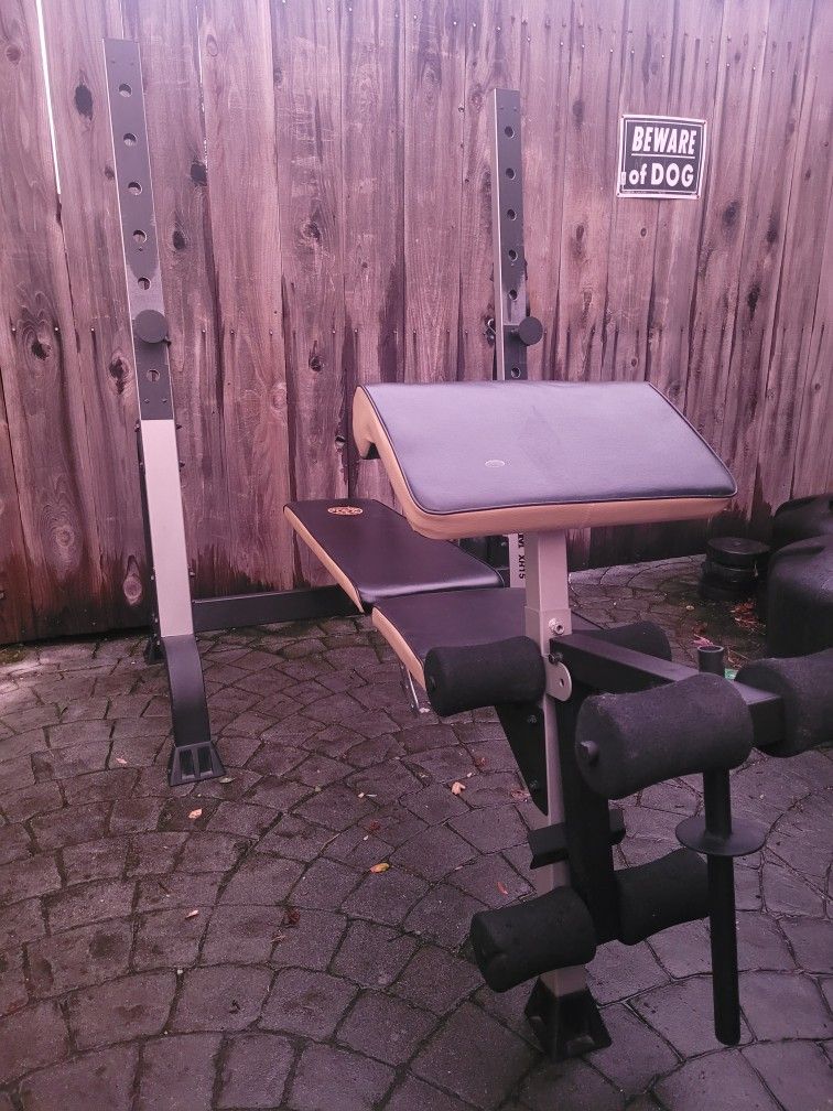 bench press n weights