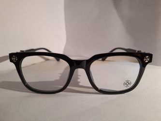 Chrome heart glasses