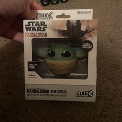 Baby Yoda Blue Tooth Speaker Brand New $20