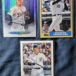2022 Topps Update Baseball #US79 SPENCER TORKELSON RC 87TBU-20 1987 Rookie Debut SMLBC-76 Stars Of MLB Chrome Lot 