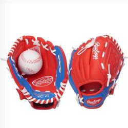 New with tags ages 3-5 Rawlings Baseball Glove