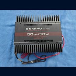 Sanyo Old School Car Audio Amp