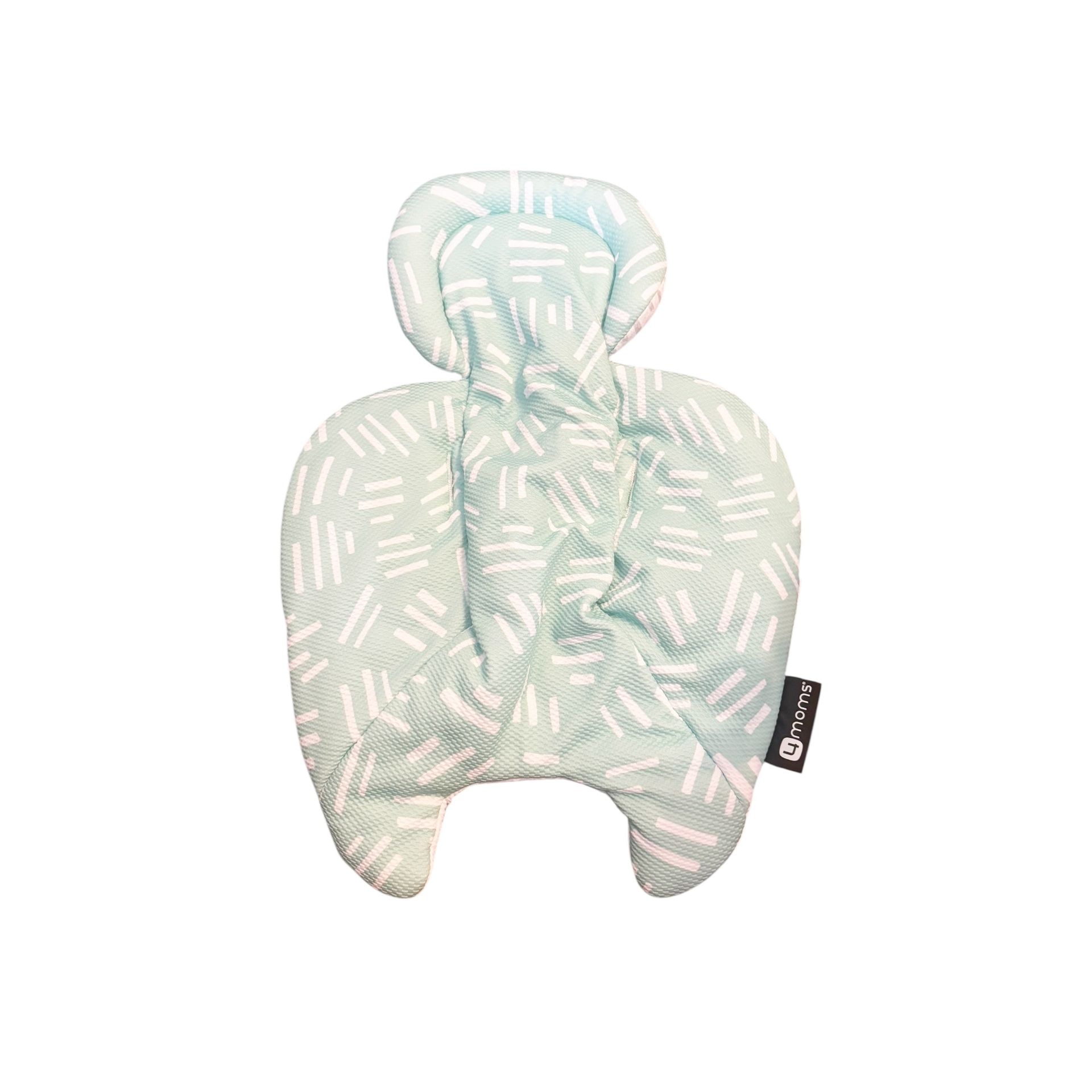 4moms MamaRoo and RockaRoo Infant Insert, reversible design, green/white