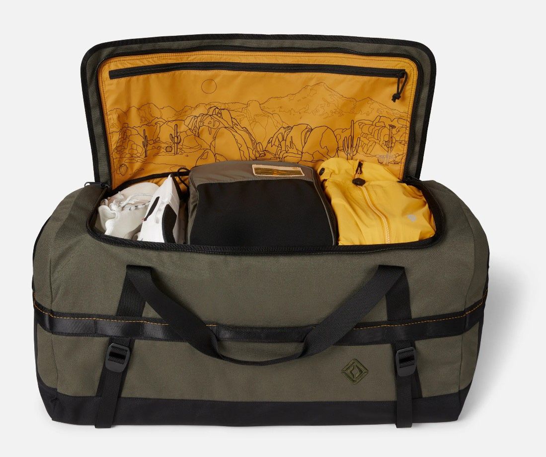 Rivian Duffel + Packing Cube Set – Forest Edge, CA Exclusive – Brand New