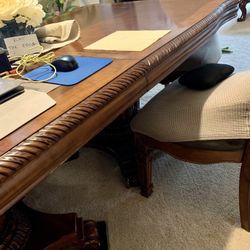 Dining Room Furniture comes With 6 Chairs With Matching Buffet Table