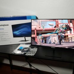 New Westinghouse 24" FHD, LED VA Home Office Computer Gaming Monitor, 75Hz, 3Ms, Flicker-Free PC Monitor W/ Adaptive Sync, VA Panels, Blue Light Filte